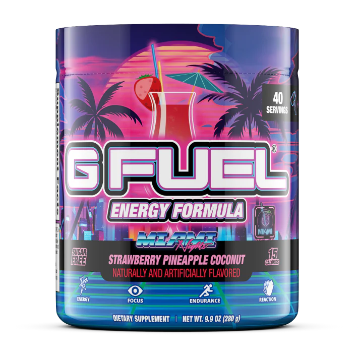 G Fuel Miami Nights Tub - 40 Servings