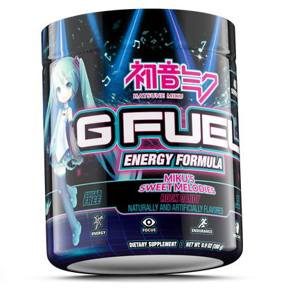 G Fuel Miku’s Sweet Melodies Diva Tub - 40 Servings - Hatsune Miku