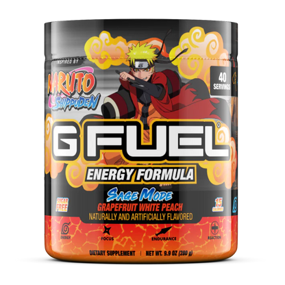 G Fuel Naruto's Sage Mode Tub - 40 Servings