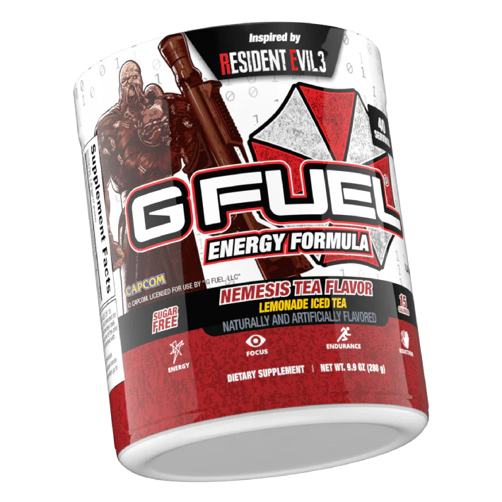 G Fuel Nemesis Tea Tub - 40 Servings - Resident Evil 3