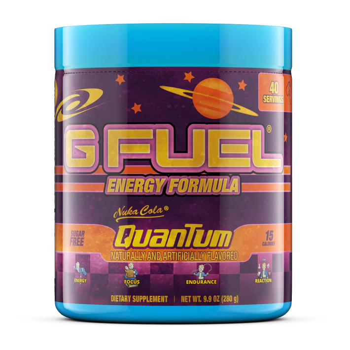 G Fuel Nuka Cola Quantum Tub - 40 Servings - Fallout