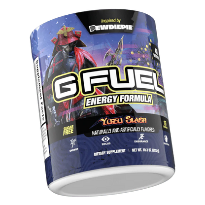 G Fuel Yuzu Slash Tub - 40 Servings - PewDiePie