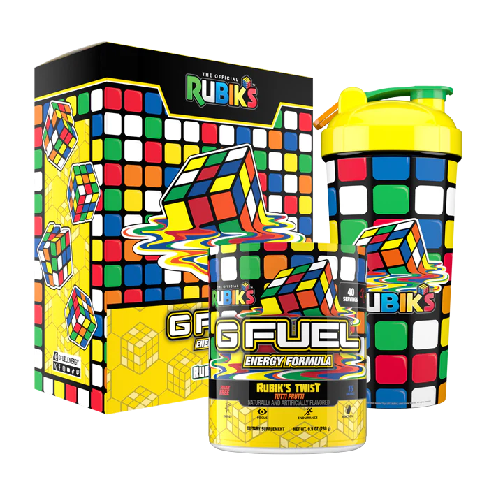 G Fuel Rubik's Twist Collector Box - Rubik's Cube