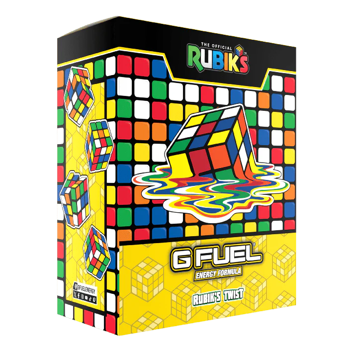 G Fuel Rubik's Twist Collector Box - Rubik's Cube