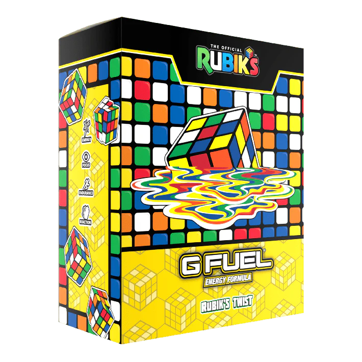 G Fuel Rubik's Twist Collector Box - Rubik's Cube