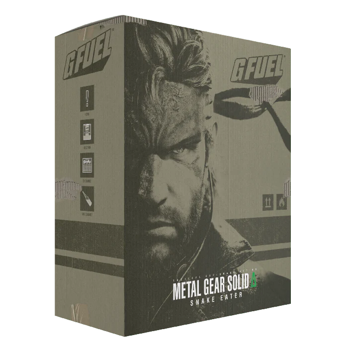 G Fuel Snake Eater 2.0 Collector Box - Metal Gear Solid