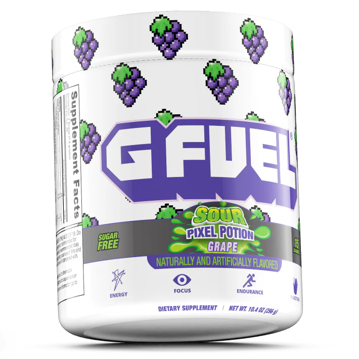 G Fuel Sour Pixel Potion Tub - 40 Servings