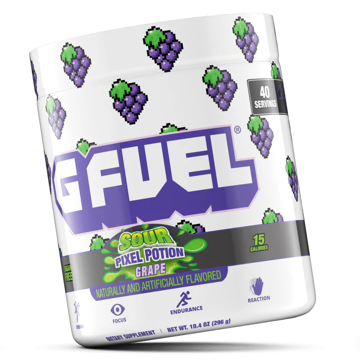 G Fuel Sour Pixel Potion Tub - 40 Servings