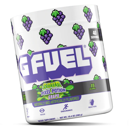 G Fuel Sour Pixel Potion Tub - 40 Servings