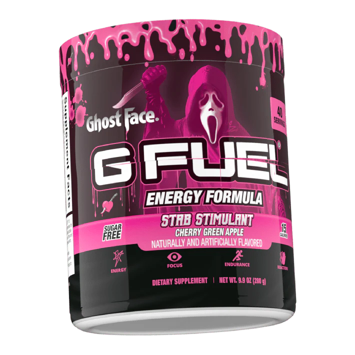 G Fuel Stab Stimulant Tub - 40 Servings - Heartstopper