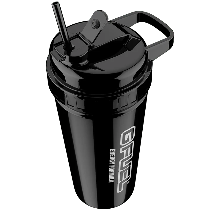 G Fuel Onyx Stainless Steel Flip-N-Sip - Shaker Cup