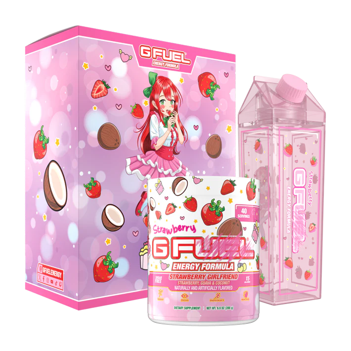 G Fuel Strawberry Girlfriend Collector Box