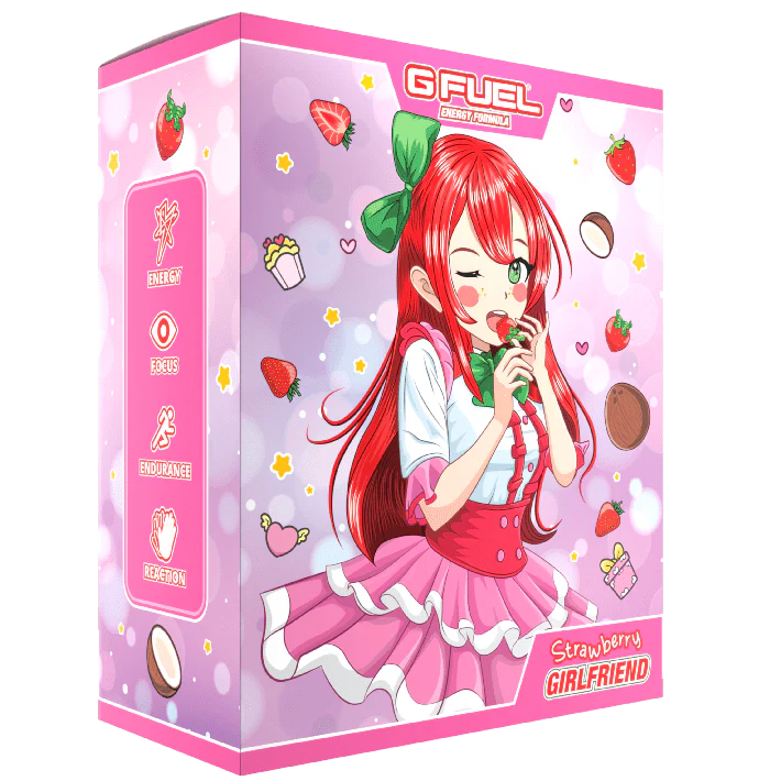 G Fuel Strawberry Girlfriend Collector Box