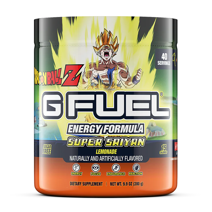 G Fuel Super Saiyan Tub - 40 Servings - Dragon Ball Z