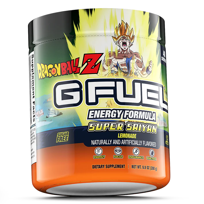 G Fuel Super Saiyan Tub - 40 Servings - Dragon Ball Z