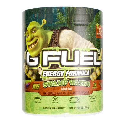 G Fuel Swamp Water Tub - 40 Servings - Shrek