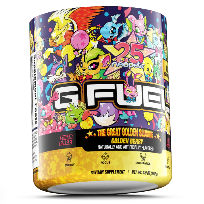 G Fuel The Great Golden Slushie Tub - 40 Servings - NeoPets