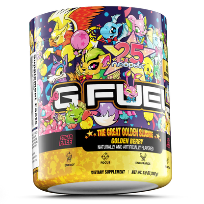 G Fuel The Great Golden Slushie Tub - 40 Servings - NeoPets