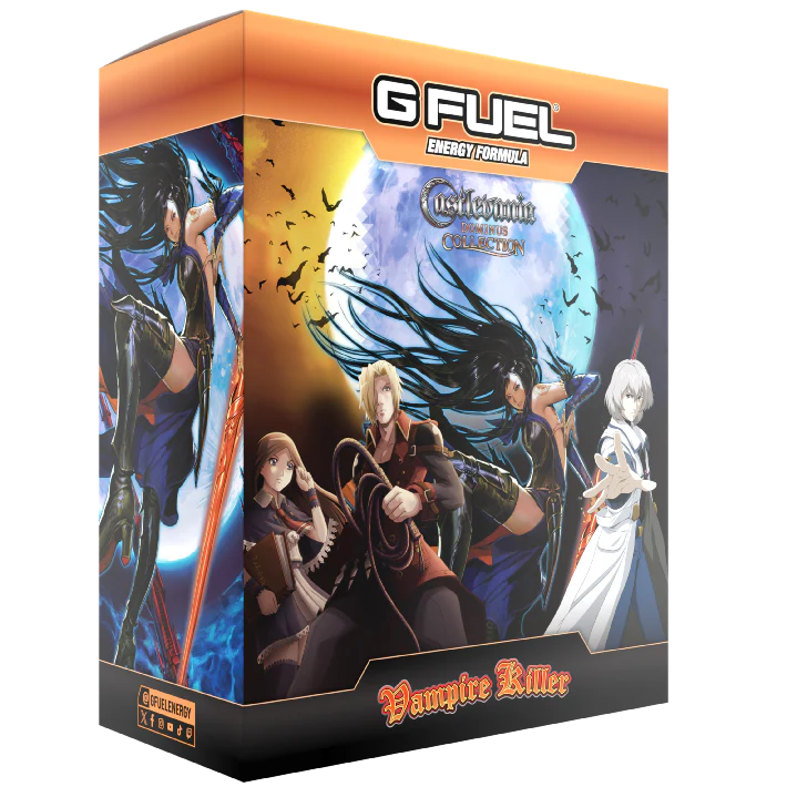 G Fuel Vampire Killer Collector Box - Castlevania