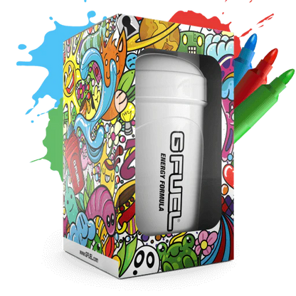 G Fuel Whiteboard - Shaker Cup - Collector's Edition