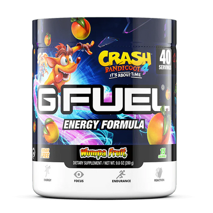 G Fuel Wumpa Fruit Tub - 40 Servings - Crash Bandicoot