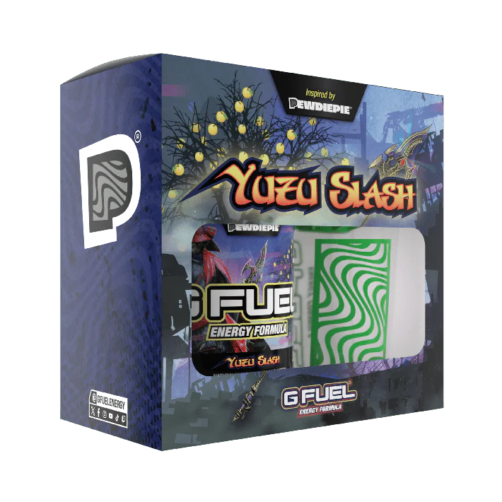 G Fuel Yuzu Slash Collector Box - PewDiePie